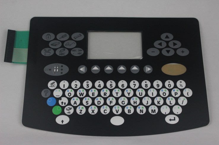 37726 MEMBRANE KEYPAD ASSEMBL A400