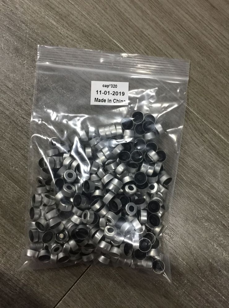 cap with anti-chemical rubber