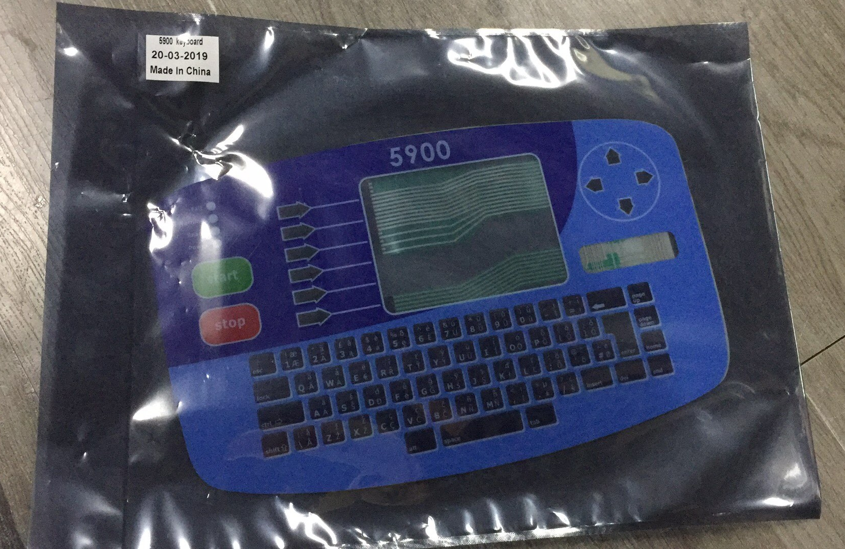 5900 keypad