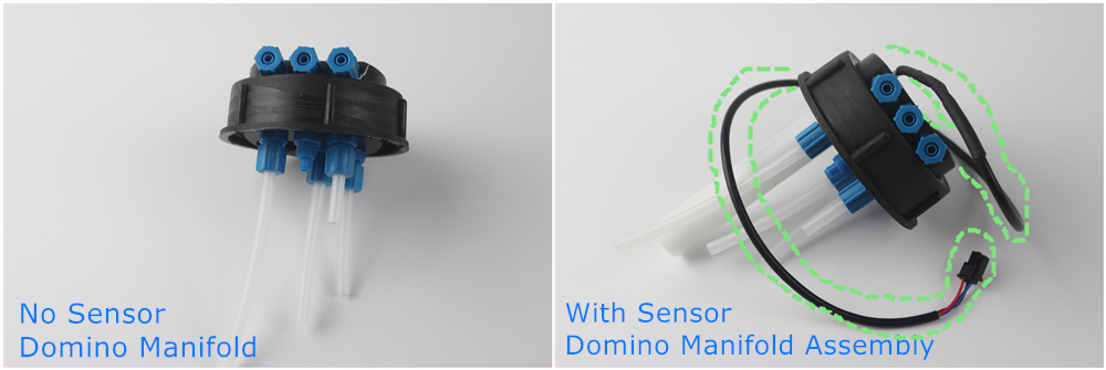 Domino manifold with & without sensor