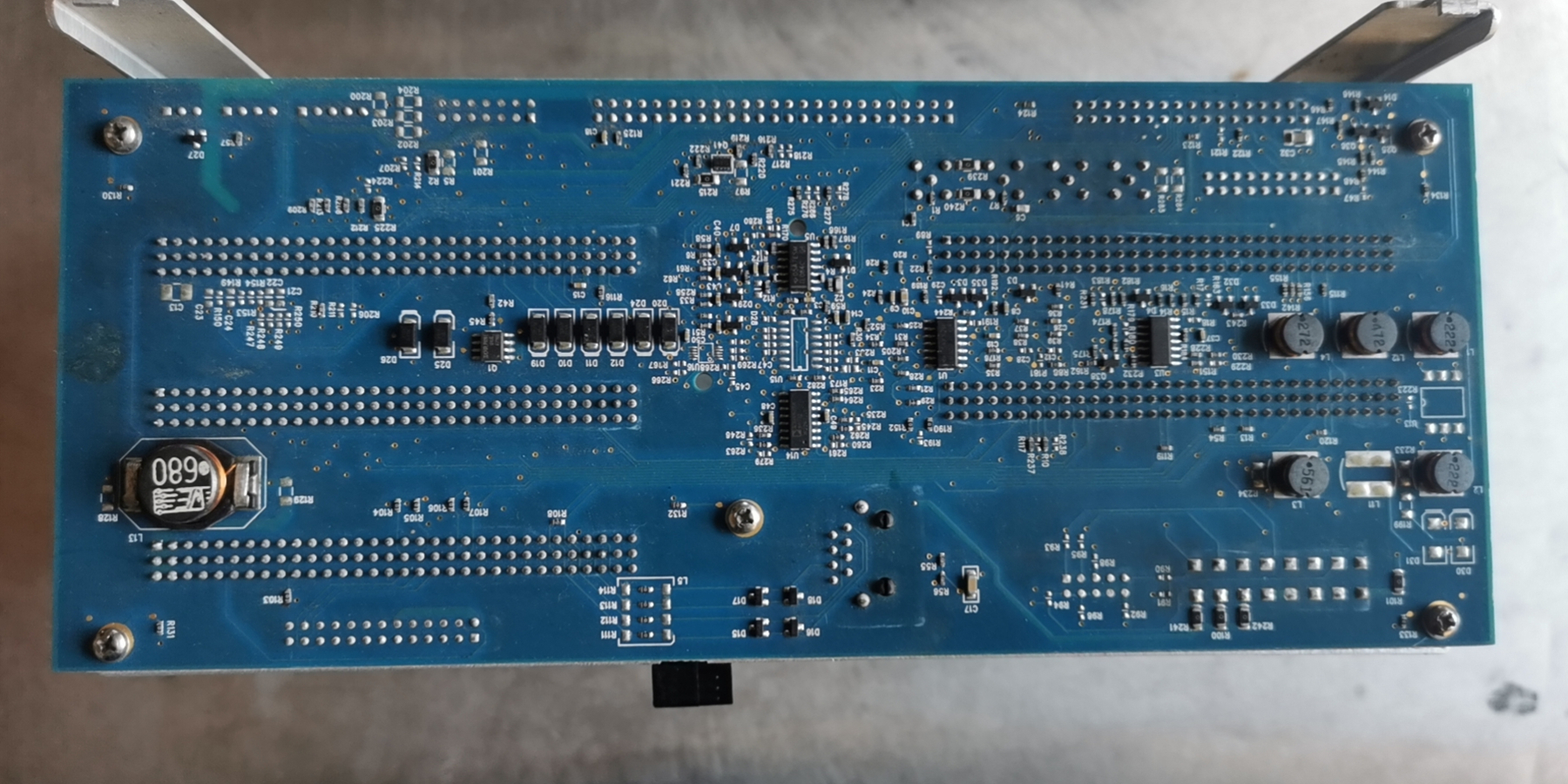 3-0130037SP Domino A Series Blue Backplane Board