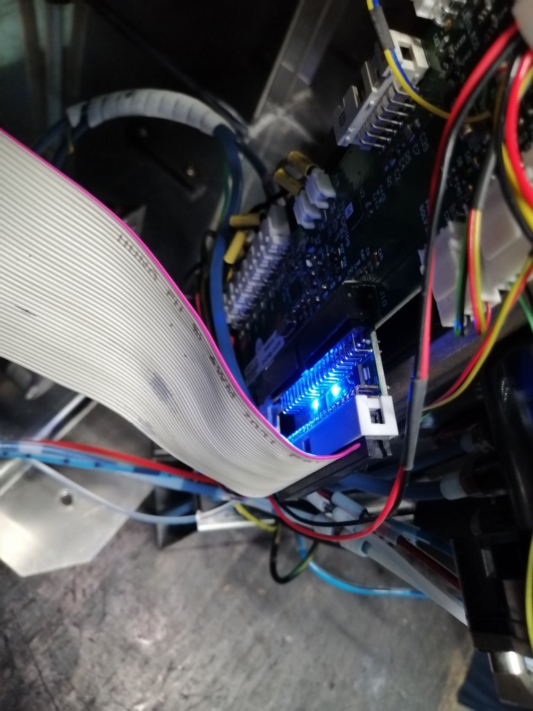 wrong board to plug the crack board in