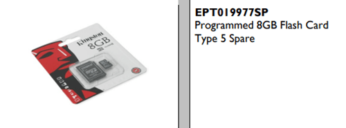 EPT019977SP Flash Card Original New