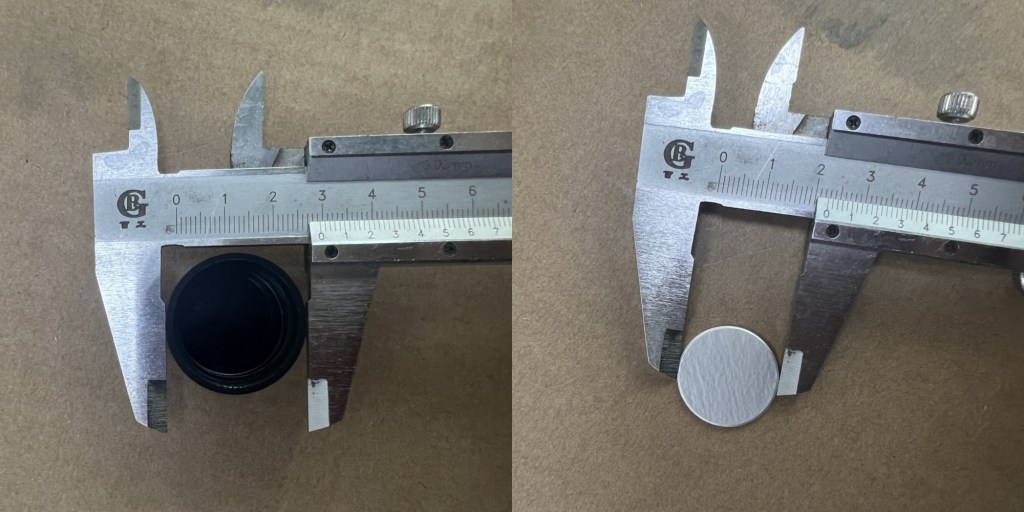 Compatible Metronic Cap's Measurement