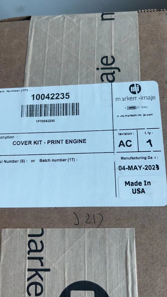 10042235 Cover Kit Print Engine