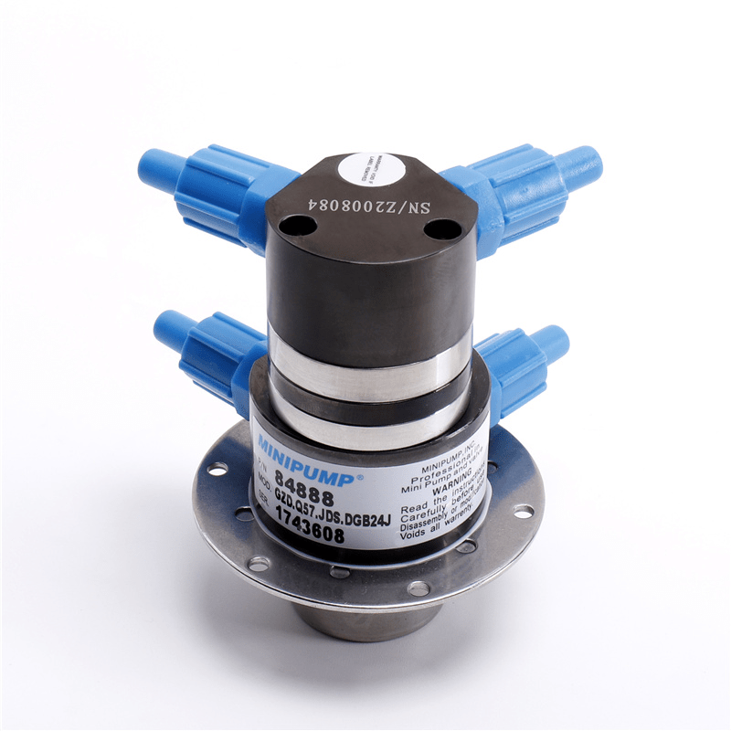 36610 Domino Pump Head with Short  Rotor (white black Ink)