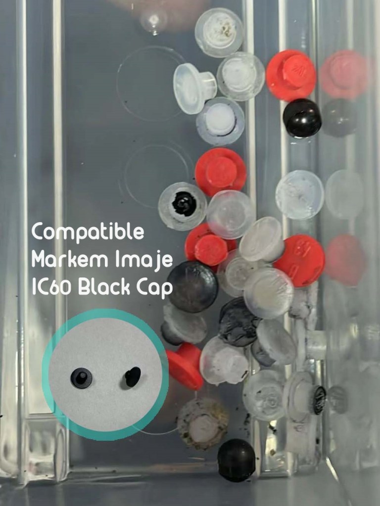 Compatible Markem Imaje IC60 Black Sealing Cap