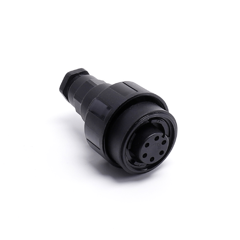 13503 Domino A Series Female Plug 6 Pin IP68