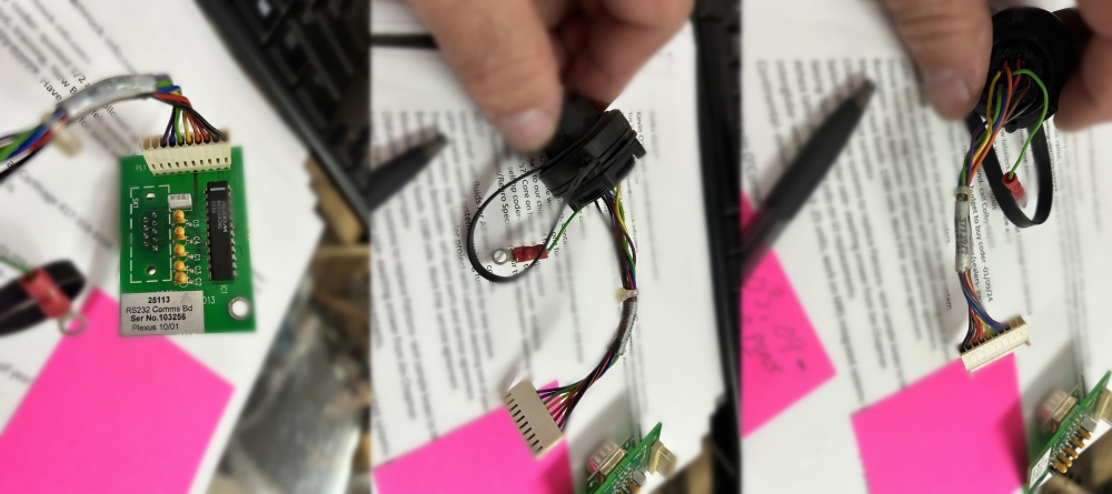 Domino Alarm Port Cable Assembly  Picture from Customer