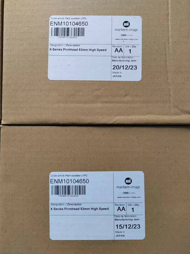 ENM10104650 X-Series Printhead 53mm High Speed