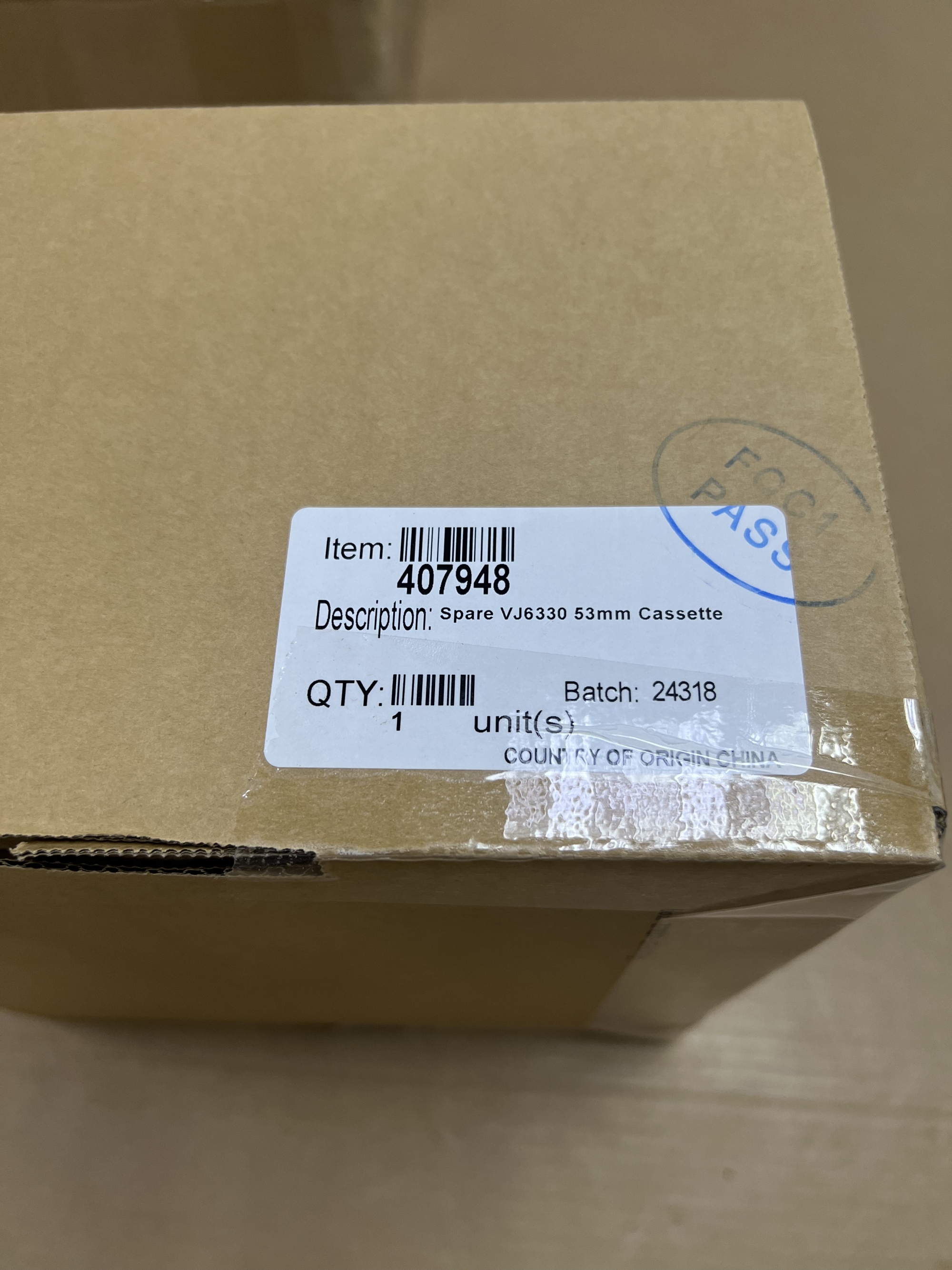 407948 VJ6330 53mm Cassette