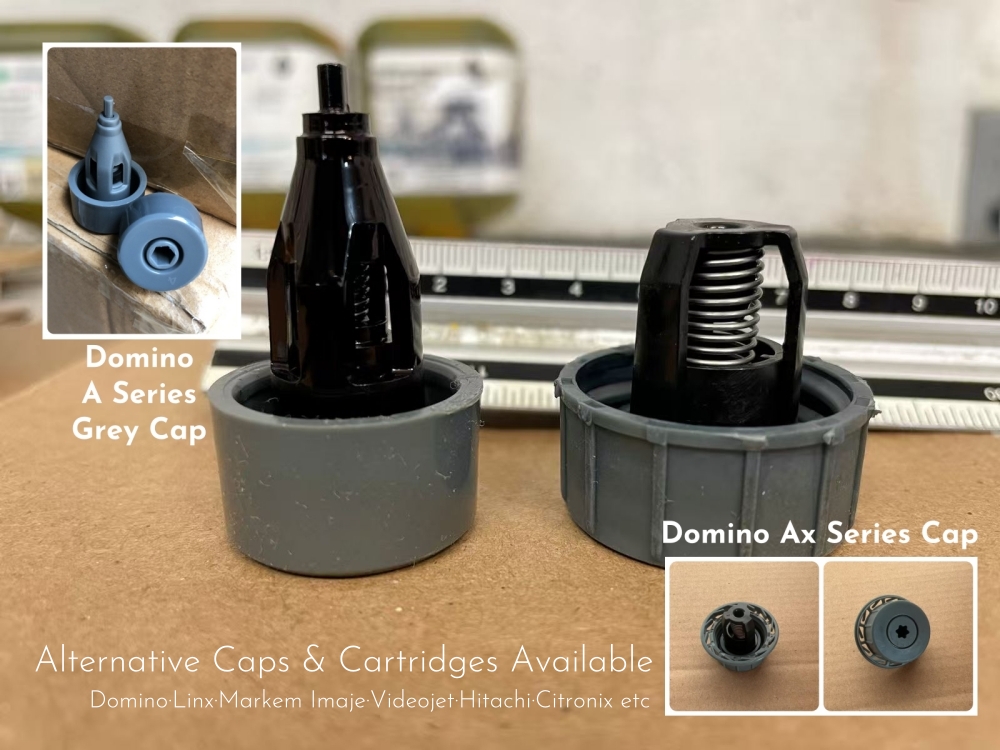 Alternative Domino A Series, i-Tech, Ax Series Cap and Cartridges Available