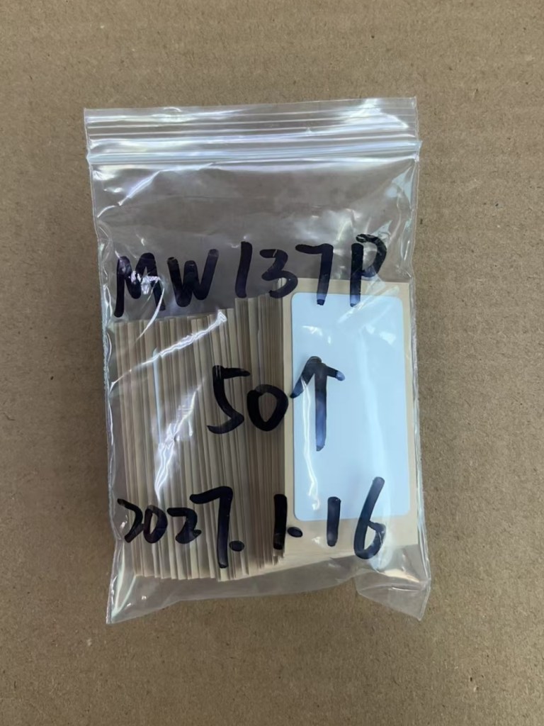 MW137P Markem Imaje White Pigment Tag