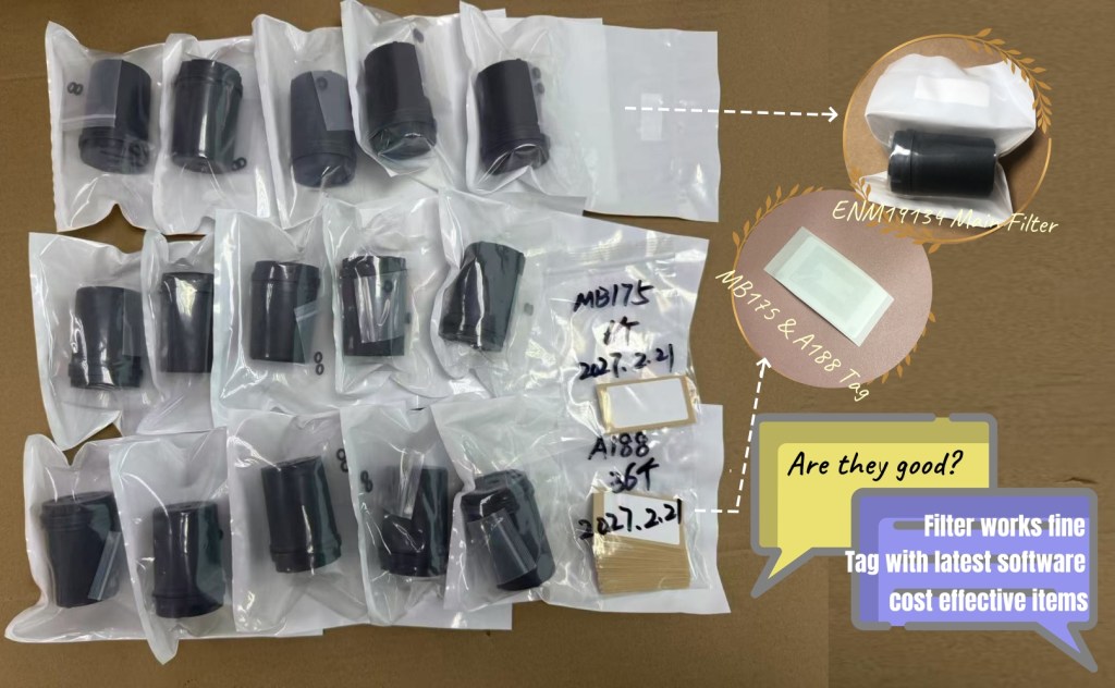 Quality MI Filter and RFID Tag