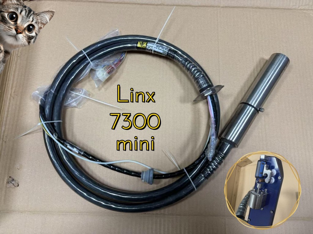 Second Hand Linx 7300 Mini 50 Micron Printhead with Umbilical