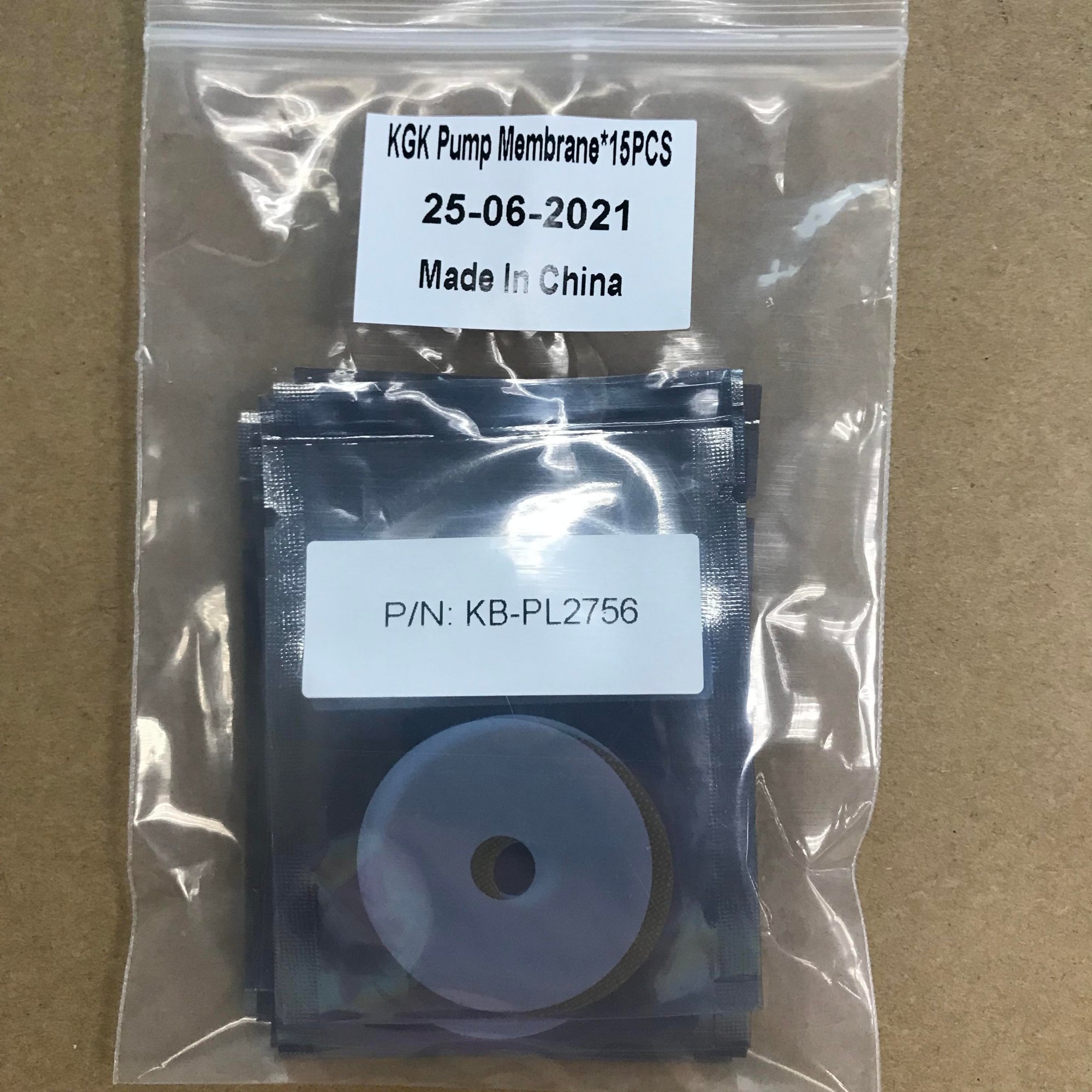 KB-PL2756 KGK Main Ink Pump Membrane Diaphragm Kit Old Type