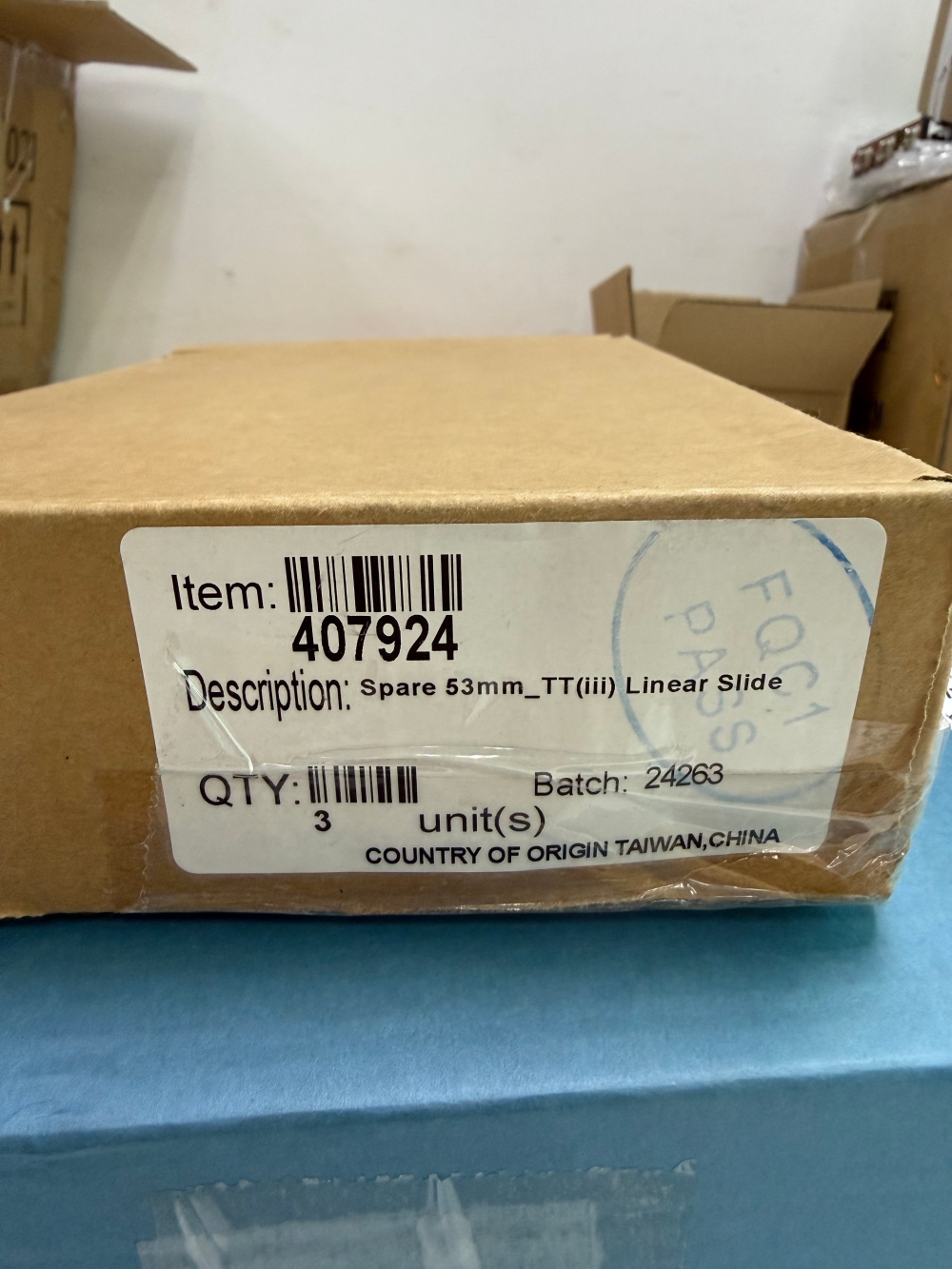 VideoJet 407924 Dataflex 6530 Linear Slide 53mm