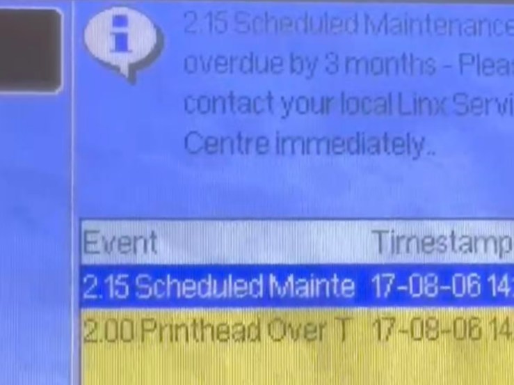 2.15 Error Message